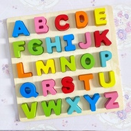 Preloved Wooden Alphabet Blocks