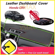 Honda CRV CR-V Dashboard Cover Pad Leather Car Accessories Interior Sun Visor Anti Skid Mat Garnish 