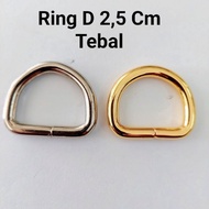 Ring D 2.5 Cm Ring Bag Accessories Bag Accessories Wallet 12 pcs
