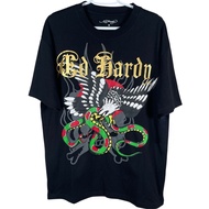 Ed Hardy 100% Cotton New Style Eagle Snake Print Pattern T-Shirt Men Women Same