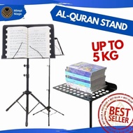 STAND QURAN | Stand Quran Imam, Stand Solat, Al-Quran Stand, Music Stand, Adjustable Stand, Rehal