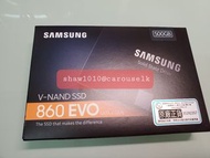 有單據全新Samsung  860 EVO 500GB SSD 固態便碟