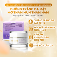 Kem Face Ngày Đêm Dưỡng Trắng Da Mặt Mờ Thâm Xóa Nám Tàn Nhang Và Dưỡng Ẩm Chuyên Sâu ISKIN Natural