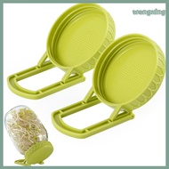 [WAX] Sprout Lids with Stand Wide Mouth Jar Sprouting Lids Bean Sprouts Grow Kit Jar Lid Brackets fo
