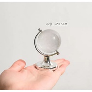 Plain clear crystal globe