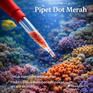 MERAH Red dot glass dropper pipette dropper pipette