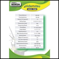 (BISA FAKTUR) TRAKTOR HONDA HIDEMITSU HGX900 MINI TILLER CULTIVATOR