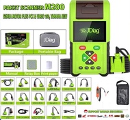 Alat Injeksi Motor Scanner Lengkap | UFDATE NEW SCANNER JDIAG M200 UNTUK SEMUA MOTOR PAKET UNIVERSAL
