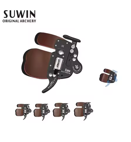 Decut suwin Archery Finger Guard Original Left and Right Hand Protection For Finger Tab Finger Prote