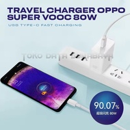 TRAVEL CHARGER 80W OPPO SUPER VOOC ORIGINAL Reno 8 8t 9 10 Pro 5G TYPE C
