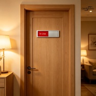 In Use Available Sign Durable, Scratch-Resistant Premium Materials Remote Home Workspaces