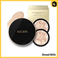 AGE20's Signature Essence Cover Pact Intense Cover Set 14g x 2 High Coverage Glow Cushion