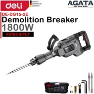 Deli Demolition Breaker 1800W DE-DG15-2E Professional Series | 65J Impact Power | 2100bpm Heavy Duty