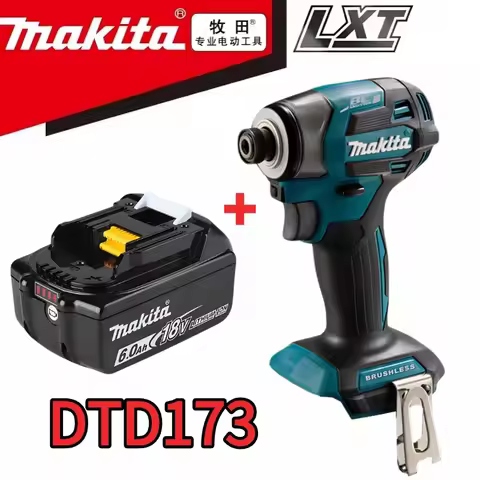Makita Lithium Screwdriver DTD173 Impact Screwdriver Electric Screwdriver Electric Hand Drill Wood/B