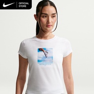 Nike Womens Sportswear Slim T-Shirt - White [IH7700-100]