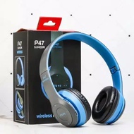 PROMO HEADSET HEADPHONE BANDO WIRELESS J77 / P47 BLUETOOTH EXTRA SUPER BASS