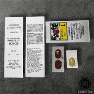 BAPE LABELTAG sticker