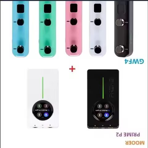 MOOER PRIME P2 Portable Smart Effects and GWF4 wireless foot switch Switch foot pedal controller wit