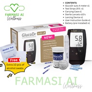[LIFETIME WARRANTY]  Gluco Dr Auto AGM-4000 Blood Glucose Monitoring Set