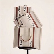 突發優惠2/8完‼️大熱Chloe Woody Tote 3 size Small/Medium/Large