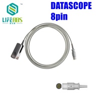 Finger Clip Ear Clip Silicone Long Cable Reusable Spo2 Sensor Separated Spo2 Sensor for Datascope,8p
