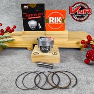 Rg 1 Valve Clearance Piston Size 53/54 Mm Pin 13 For Wave 110 With Genuine Rik Ring Complete Set Exp