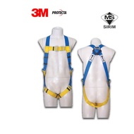 3M Protecta First 1390024 Basic 5 Point Adjustable Full Body Harness, with DOSH-SIRIM CERTIFIED(ONLY
