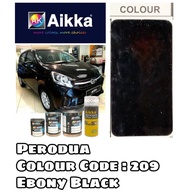 AIKKA PERODUA 209 * EBONY BLACK 2K CAR PAINT