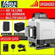 laser level bangunan waterpass laser multifungsi meteran laser level hilda 4d 16 line Tingkat bosch