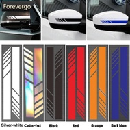FOREVERGO 2Pcs DIY Car Auto Car Body Sticker Side Decal Stripe Decals SUV Vinyl Graphic H1O7