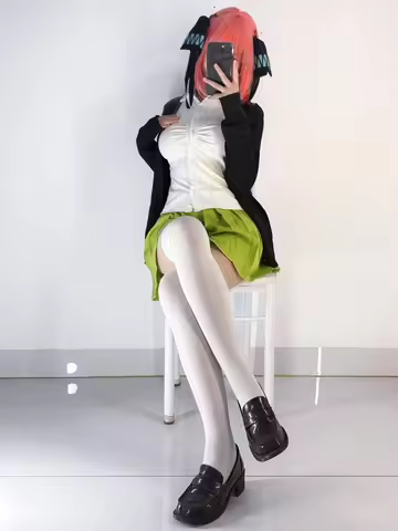Nakano Nino Nakano Ichika Nakano Miku Yotsuba Itsuki The Quintessential Quintuplets Cosplay Costume 