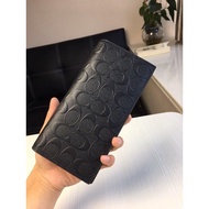 100% Authentic Coach Men Long Wallet (Logo)