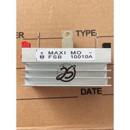 BRIDGE DIODE 100A + HEATSINK DIODE KIPROK 100A BOX DIODE ups