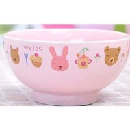 【現貨+預購】威爾斯熊/WELES：瓷茶碗(兩件組、尺寸:直徑105×55mm)_免運。