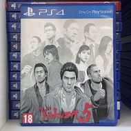 PlayStation PS4 Yakuza 5 Used Physical Disc Games