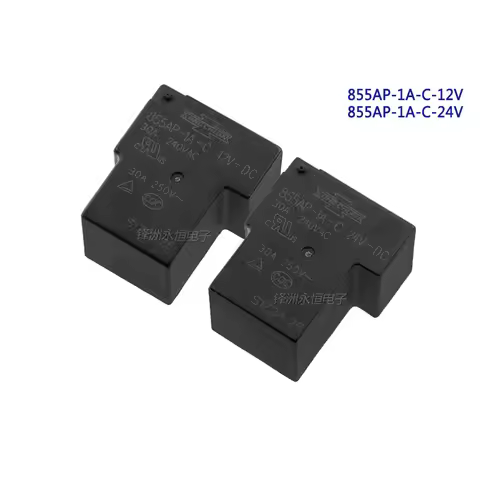 2PCS/LOT Relay 855AP-1A-C-12VDC 24VDC 4PIN 30A T90 G8P-1A4P