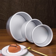 4/5/6/7/8 Inch Aluminum Alloy Cake Mould Round DIY Cakes Pastry Baking Tin Pan Chiffon Cake Mold Bak