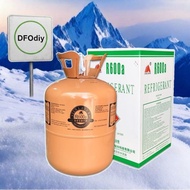 DFOdiy R600a Gas R600a Refrigerator Freezer Fridge Chiller Peti Sejuk Peti Ais Manifold Gauge Gas Me