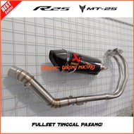 R25 MT25 Akrapovic Evo Carbon Fullset Exhaust