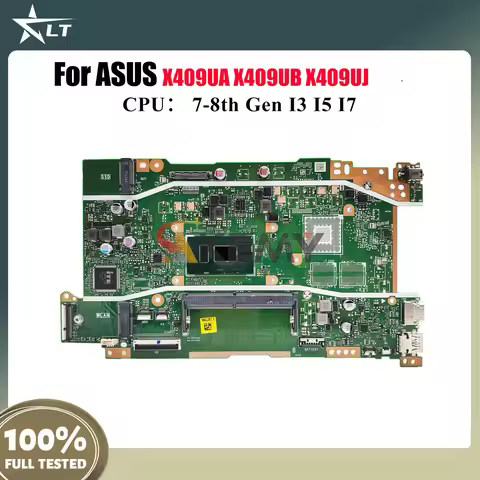 X409UA Laptop Motherboard For ASUS VivoBook F409U X409UJ X409UA F509U A409U X409UB X409U A509U Mainb
