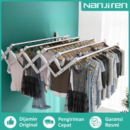 Nanjiren Jemuran Dinding Stainless Steel Jemuran Tempel Dinding