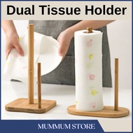 Kitchen Tissue Roll Holder Tissue Stand Tempat Letak Tisu Gulung Dapur