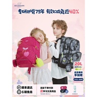 beckmann Beckman School Bag for Primary School Students, Boys and Girls, Grades 1-3, Spine Protectio