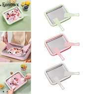 Fonowx Instant Rolled Ice Cream Maker Pan with 2 Scrapers Fried Yogurt Machine Frozen Dessert Maker 