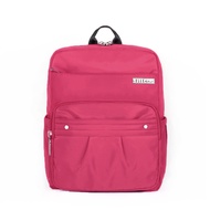[ELLE Active] Intellectual Elegant Series-Square Backpack-Pink