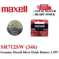 SR712SW GENUINE Maxell Silver Oxide Battery 1.55V