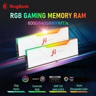 Kingbank Series Ddr5 Rgb Ram Memory Pc 16gb 32gb 48gb 48gbx2 64gb 6000/6400/6800/7200mhz Ram Untuk D