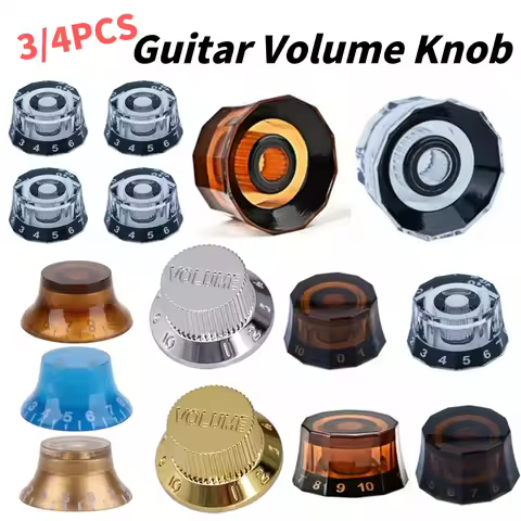 3/4PCS Electric Guitar Tone Volume Control Knobs for PRS LP SG Electric Guitar Guitar Accessories