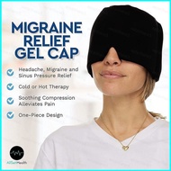 thermal insulation gel MIGRAINE RELIEF GEL CAP Headache Migraine and Sinus Pressure Relief hat