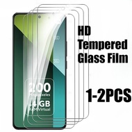 1-2Pcs Black Edged Silk Screen Protector For HTC Wildfire E E1 E2 E3 E5 X plus star Play lite Full C